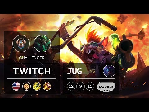 Twitch Jungle vs Rek'Sai - NA Challenger Patch 9.24