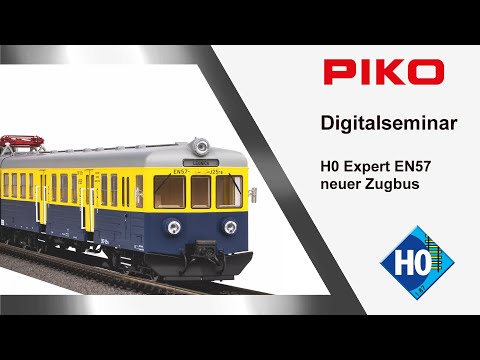 PIKO [D071] Digitalseminar H0 Expert E-Triebzug EN57 PKP - neuer Zugbus