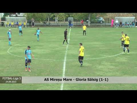 Fotbal Liga 5.  AS  Mireșu Mare - Gloria Sălsig (1-1)