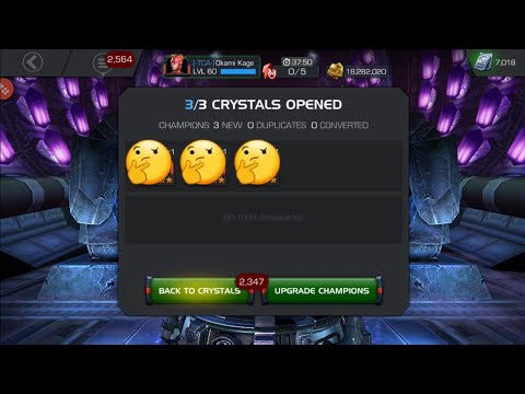 5 Stars x3 plus 50 Premiums -  MCOC Crystal Opening