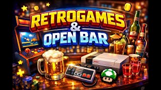 Noitada Retrô com Open Bar