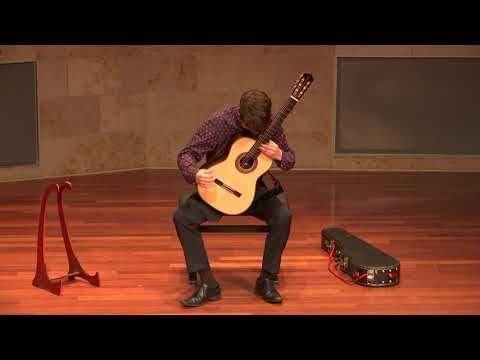 Xavier Jara plays Manuel Ponce's Variations sur Folia de España et Fugue