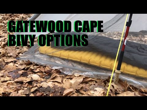 Gatewood Cape Bivy Options | Lazy Gear Review | Revisiting The Modular Tarp