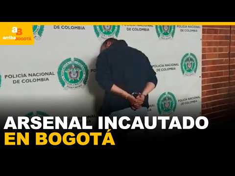 El impresionante arsenal incautado a la banda "Los Pinto" en San Cristóbal | CityTv | ArribaBogotá