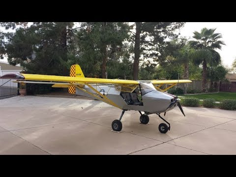 #Kitfox 10 Minute Folding Wings Airplane