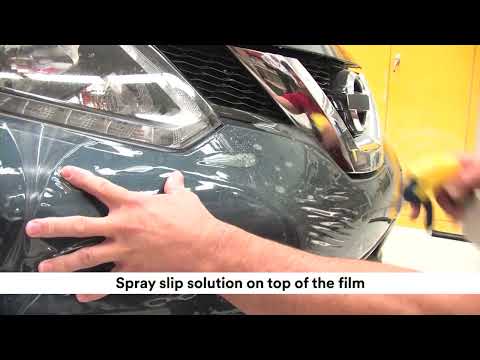 Pre Cut PPF Kit Bumper Installation