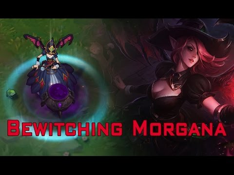 Bewitching Morgana Skin Spotlight, Gameplay - Pre-Release - League of Legends