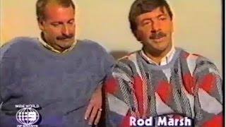 Rare 1987 Lillee &amp; Marsh interview with Mike Gibson