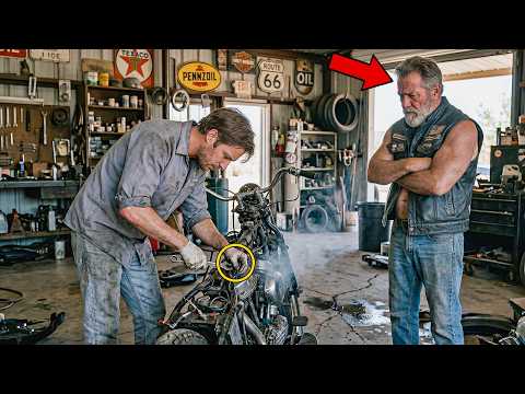 Mechanic Fixed a Biker’s Bike for Free — 24 Hours Later, the Hells Angels Bought His Garage