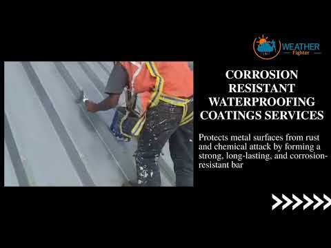 Corrosion-Resistant Waterproofing Coatings Services