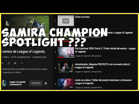 SAMIRA CHAMPION SPOTLIGHT TOMORROW?!?!