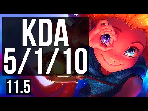 ZOE vs LILLIA (MID) | 73% winrate, 5/1/10 | BR Challenger | v11.5