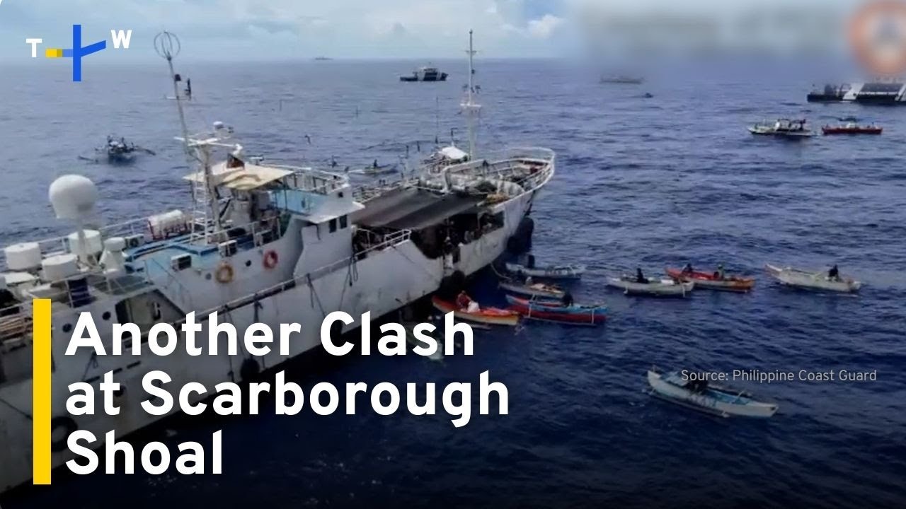 China and Philippines Clash Again at Scarborough Shoal｜TaiwanPlus News