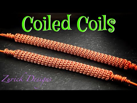 Wire Wrapping Tutorials- Decorative Coiled Coil Components