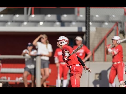 2017 American Softball Championship Quarterfinal Highlights - Houston 7, UConn 0