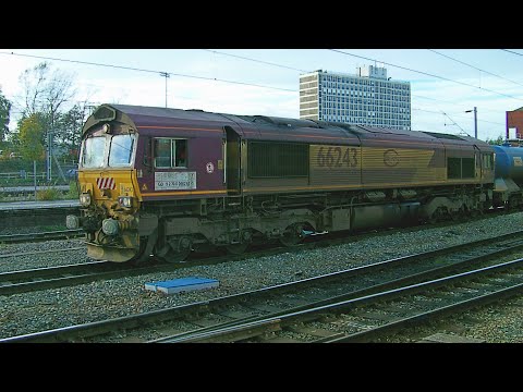 Trains In Preston & Crewe 2010 | Northern Class 180 | Euro Cargo Class 66 |  [HD]