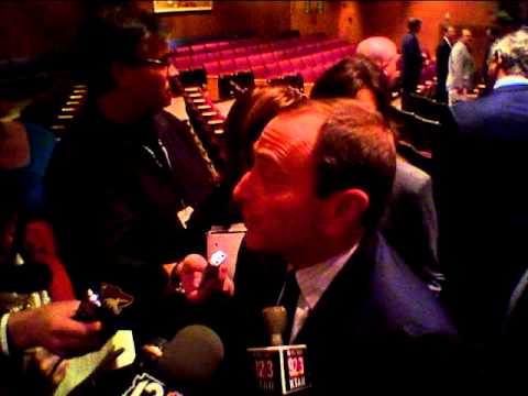 Phoenix Coyotes Lease Vote - Comments from Gary Bettman