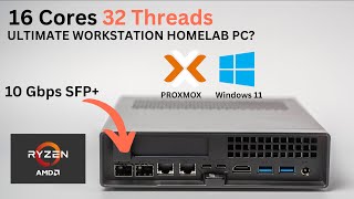 Is This the Most Powerful HomeLab PC You Can Buy? MS-A2 Ryzen 9 9955HX Review