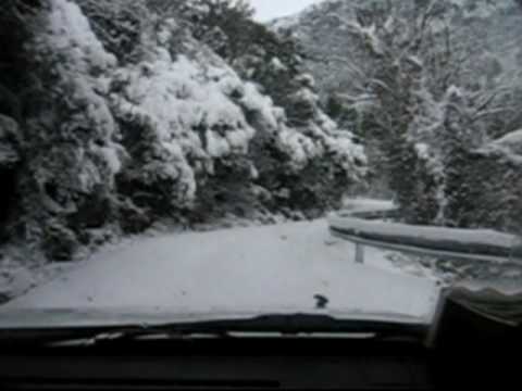 EQUIPAGGIO MANNONI-TESTA SU PERONE INNEVATO!!!ALTRO CHE WRC......