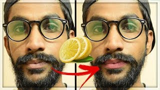 How To Get Rid Of Dark (Black) lips at Home | Remove Cigarette Stains ★TheRealMenShow★