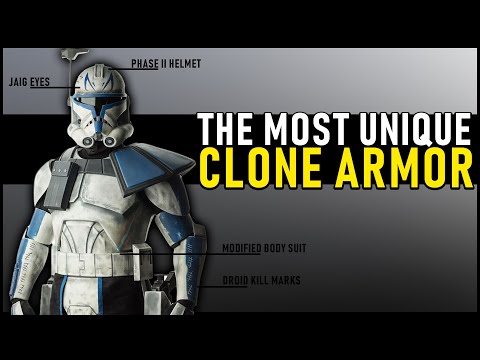 Why Rex had the MOST UNIQUE ARMOR of all Clones (...and the best?)