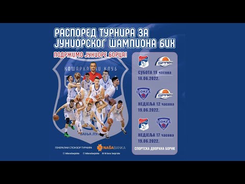 KK Igokea vs KK Spars Turnir za juniorskog šampiona BiH