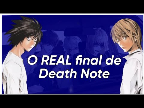 DEATH NOTE NÃO ACABARIA DAQUELE JEITO! || O final original da obra 📖🖋🍎