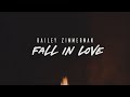 Bailey Zimmerman Fall In Love Official Lyric Video