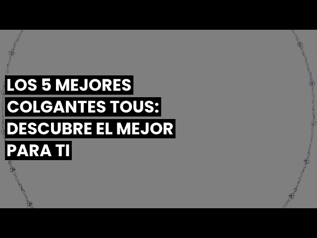 Vídeo relacionado con TOUS Colgante oso de plata y cerámica rosa, Para Mujer, Colección Bold Bear