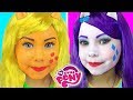 My Little Pony Kids Makeup Collection Alisa Pretend Play With Equestria Girl Doll Draw Toys Colors
