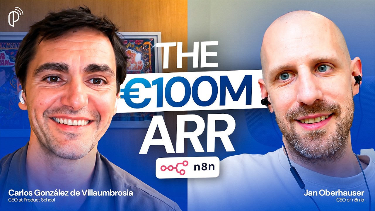 The AI Product Rule That Grew n8n to $100M ARR | Jan Oberhauser, CEO n8n