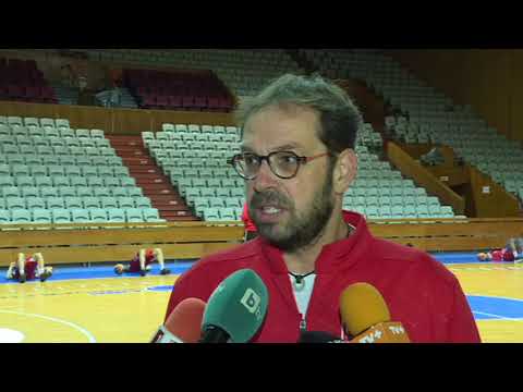 Sharon Drucker ahead of Lukoil Academic - U-BT Cluj-Napoca FIBA Europe Cup game