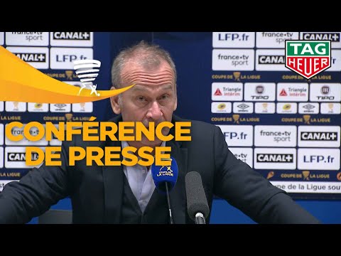 Conférence de presse Havre AC - Stade Brestois 29 ( 3-3 6 tab à 5 ) (2ème tour)  / 2018-19