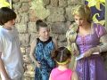 Disney World Rapunzel Meets A REAL Flynn