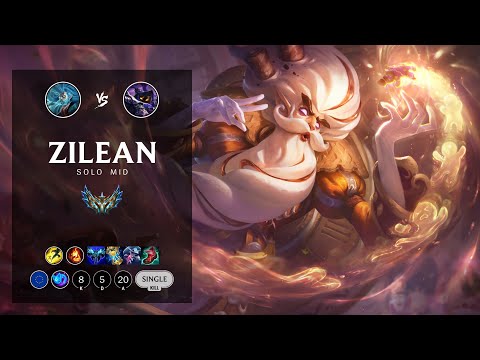 Zilean Mid vs Veigar - EUW Challenger Patch 12.20