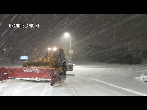 Nebraska Snow Storm Expected To Bring More Than A Foot Of Snow