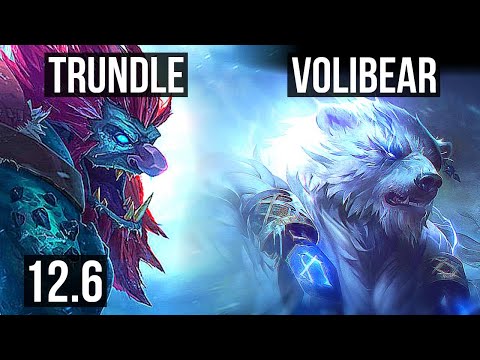 TRUNDLE vs VOLIBEAR (JNG) | 66% winrate, 1/1/6 | EUW Master | 12.6