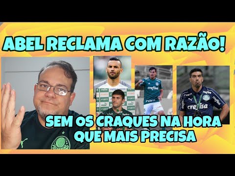 NA HORA DA DECISÃO PALMEIRAS PERDE 3 JOGADORES IMPORTANTES PARA AS SELEÇÕES. ABEL SOLTA O VERBO !