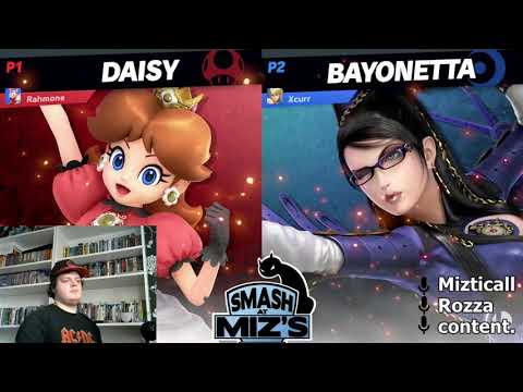 Smash @ Miz's WiFi 9 - Rahmone (Daisy) vs. Xcurr (Bayonetta, Bowser) Winners Semis