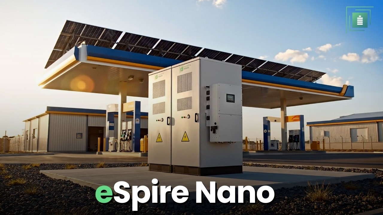 eSpire Nano | Commercial BESS with Residential-Speed Commissioning