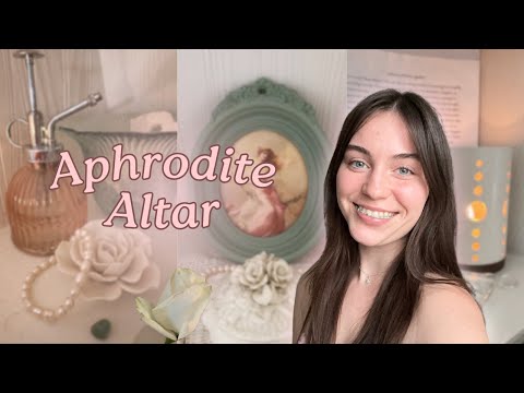Make Aphrodite's Altar with Me 🦢✨🪷 | Guide, Offerings, Signs She's Calling Out to You 🤍