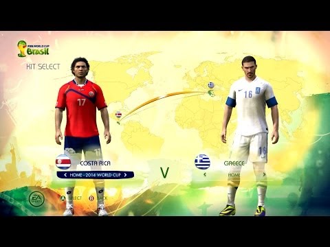 Costa Rica v Greece: World Cup simulator