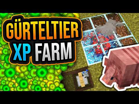 GÜRTELTIER XP FARM (TUTORIAL) ✨ Minecraft 1.21 ✨ ErikOnHisPeriod