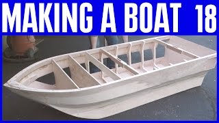 How to Build a Wooden Boat 18 Plus Viewers Wood Boats & Mavic Pro Drone