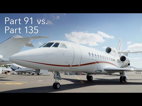 Flying Privately: Chartering Part 91 vs Part 135 – BJT Explainer