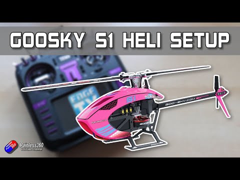 Goosky S1 Helicopter Radio Setup in EdgeTX (RadioMaster TX16s Radio)