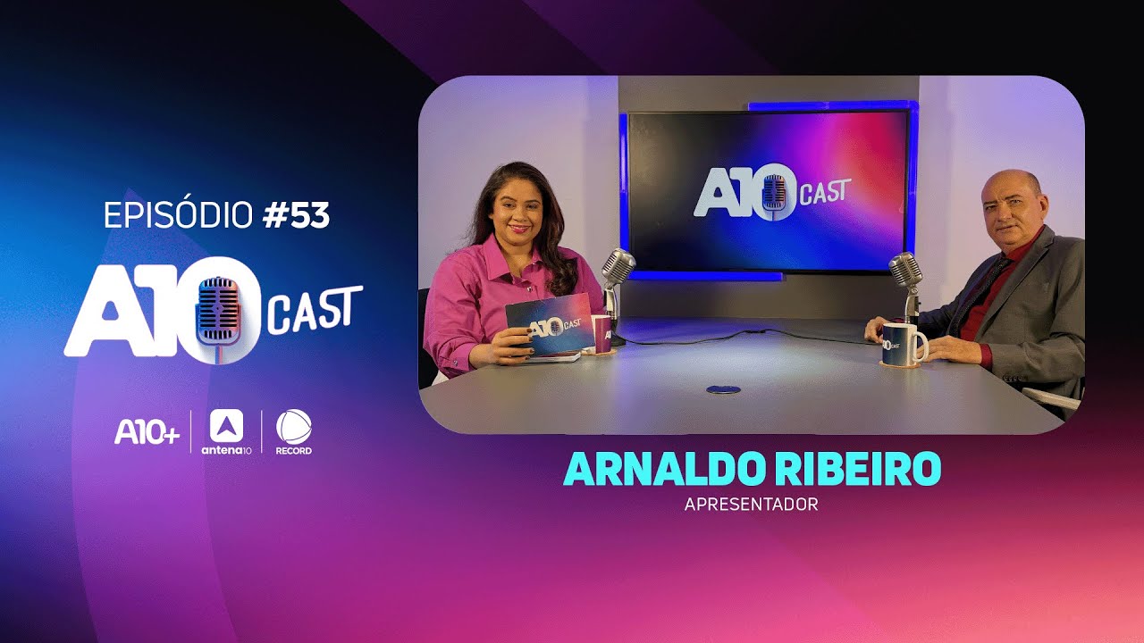 A10Cast: Arnaldo Ribeiro revisita 42 anos de jornalismo e compartilha histórias sobre família