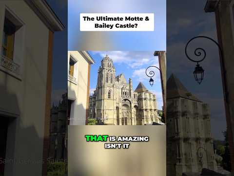 This is what a motte & bailey castle really looks like…