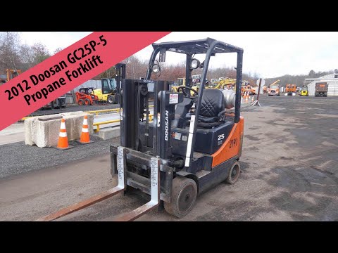 2012 Doosan GC25P-5 Propane Forklift - TRO 0118231