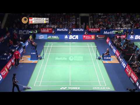 BCA Indonesia Open 2015 | Badminton QF M3-MS | C. Jonatan vs J.O Jorgensen